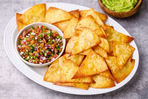 How To Make Salsa For Tortillas Homemade Oven Baked Tortilla Chips