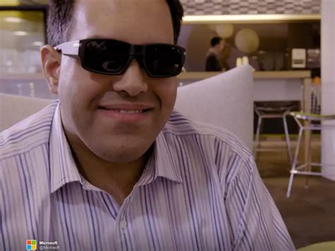 You Have To Watch This Video Of Microsoft Powered Smart Glasses Helping A Blind Man See