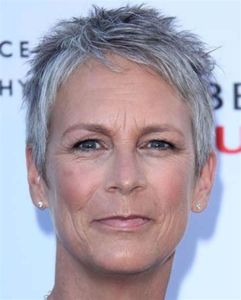 Short Gray Hairstyles For Older Women Over 50 Gray Hair Colors 2018