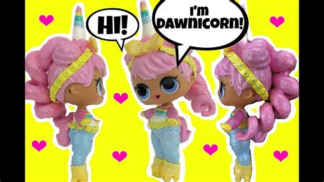 Lol Surprise Doll Gg Custom Unicorn 🦄 Series 3 Confetti Pop 😍guess Who