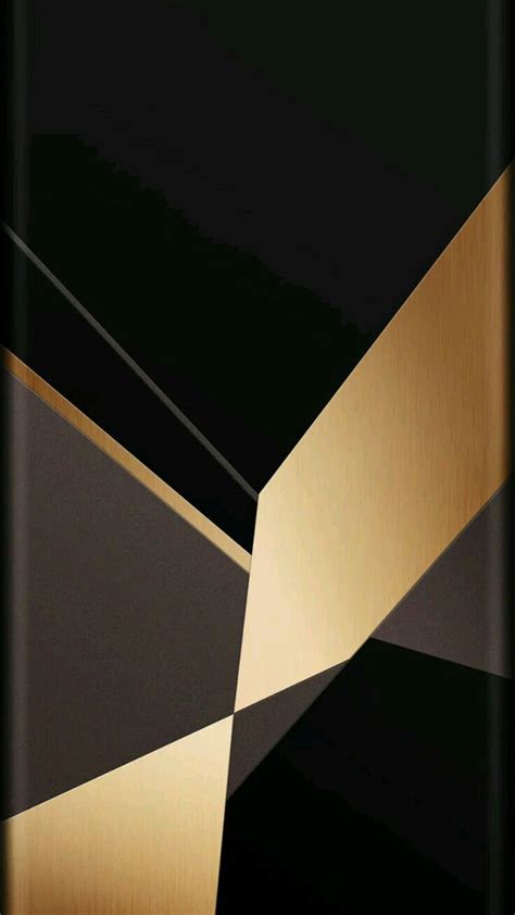 Pin By Frederik On Fred Black Wallpaper Iphone Gold