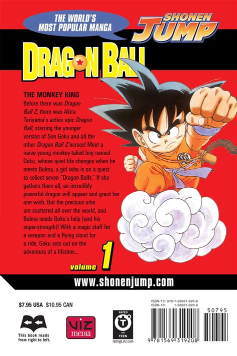 The story follows the adventures of son goku from his childhood through adulthood as he trains in martial arts and explores the world in search of the seven orbs known as the dragon balls. Dragon Ball, Vol. 1 | Book by Akira Toriyama | Official Publisher Page | Simon & Schuster UK