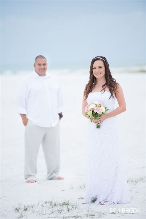 Siesta Key Beach Vow Renewal Fallbrook Photography Wedding Renewal Vows Renewal Wedding