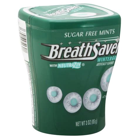 Breath Savers Sugar Free Mints Wintergreen Shop Candy At H E B