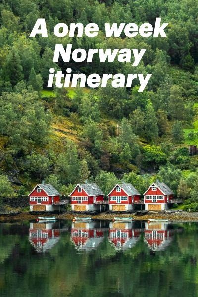 1 Week Norway Itinerary Of The Fjords Artofit