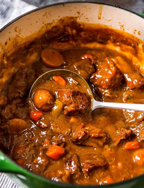 Guinness Beef Stew Irish Stew Reicipe The Chunky Chef