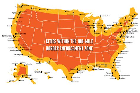 100 Mile Border Enforcement Zone Southern Border Communities Coalition