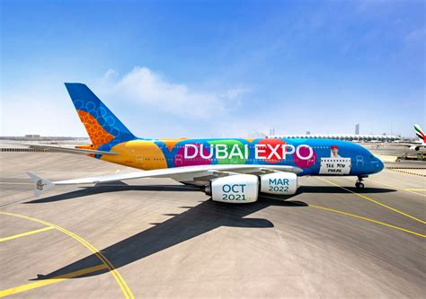 Colourful A380 Emirates Celebrates Expo With A Bold Livery