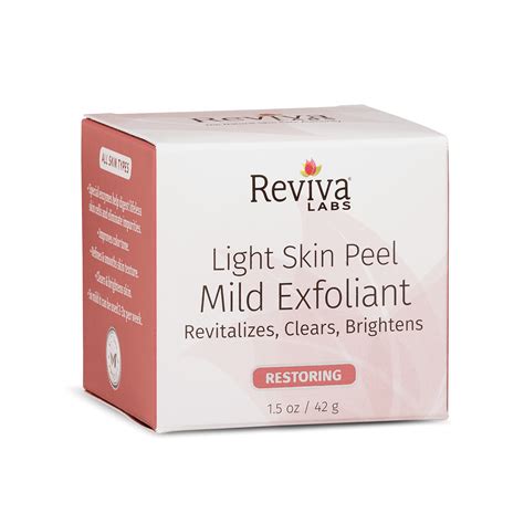 Light Skin Peel Mild Exfoliant Reviva Labs