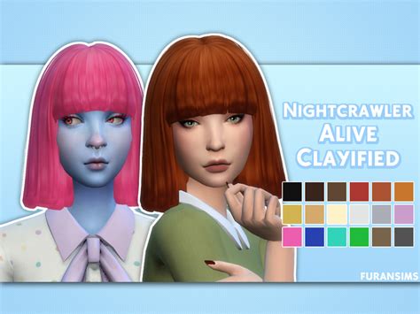 The Sims Resource Nightcrawler Sims Alive Clayified Mesh Needed