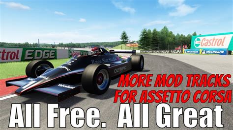 More Awesome Free Assetto Corsa Mod Tracks July Edition Youtube