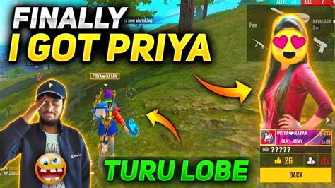 Finaly I Got Priya Really In Game Funny Reaction 😂 Youtube
