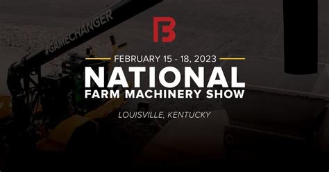 National Farm Machinery Show Kentucky Exposition Center Louisville