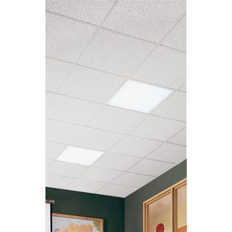 Armstrong Ceilings 24 In X 24 In Textured Contractor 4 Pack White