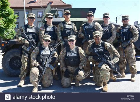 Us Army Soldiers Of 615th Military Police Company