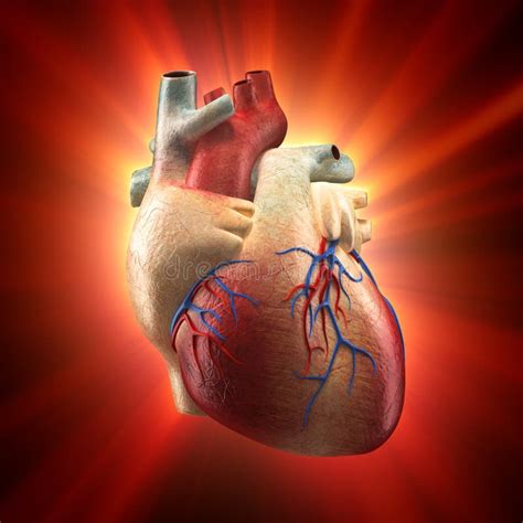 Corazón Del Perro Anatomía Del Sistema Circulatorio Aislada En Negro