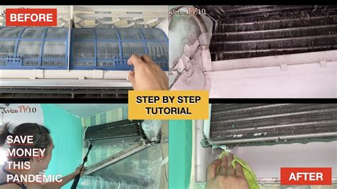 PANASONIC SPLIT TYPE DIY CLEANING YOUR AIRCON COMPLETE GUIDE YouTube