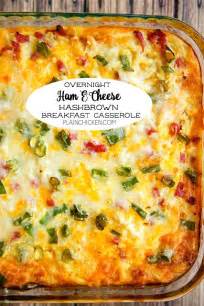 Add in the milk and whisk together well. Overnight Ham and Cheese Hashbrown Breakfast Casserole - hash browns, cheese, ham… | Breakfast ...