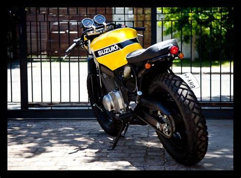 Suzuki Gs 500 E Cafe Racer Hell Kustom Suzuki Gs500 By So Low