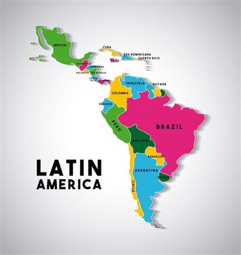 Mapa De Latinoamerica America Latina Mapa De America En 2022 Mapa Images