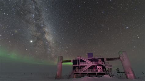 Hunting For Ghost Particles Neutrino Observatory At The South Pole