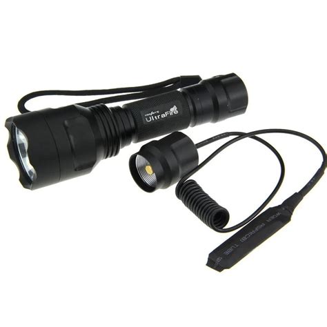 Ultrafire Remote Control Led Flashlight C8 Xm L2 5 Mode Tactical