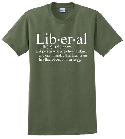 Gildan Political T Pro Republican Liberal Definition T Shirt In T
