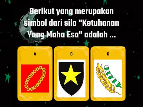 Lambang Dan Makna Sila Pancasila Quiz