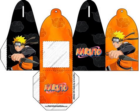 Caixinha De Docinho Kit Festa Naruto Artofit