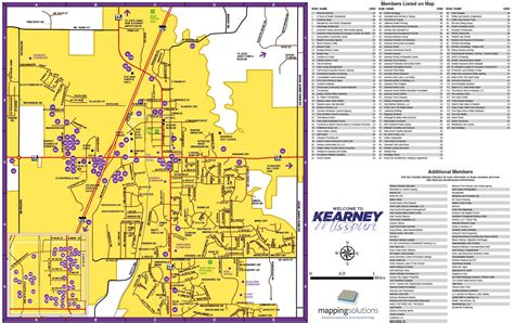 Chamber Map Kearney Chamber Of Commerce
