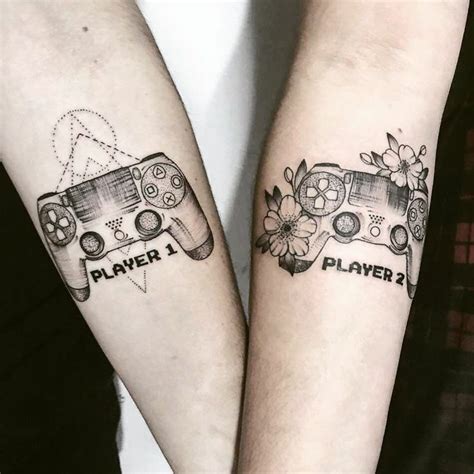 Video Game Tattoos: 15 Artistic Design Ideas for Gamers | Best couple