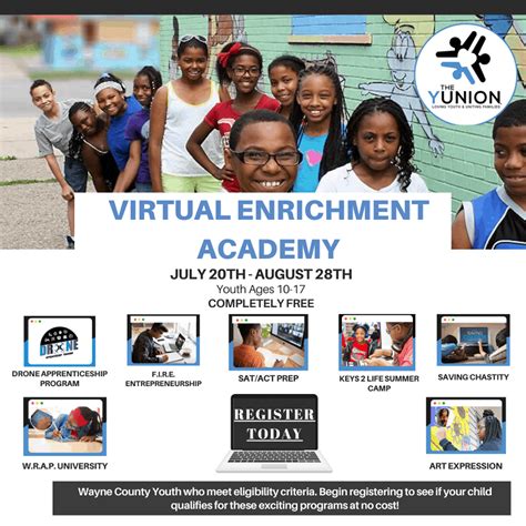Virtual Enrichment Academy Program The Yunion Inc