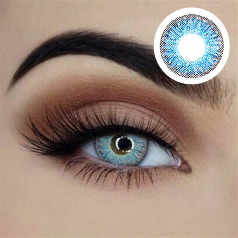 Visit this page to learn more about each lens and their benefits. Starry Eyed Yearly Lenses - BRILLIANT BLUE