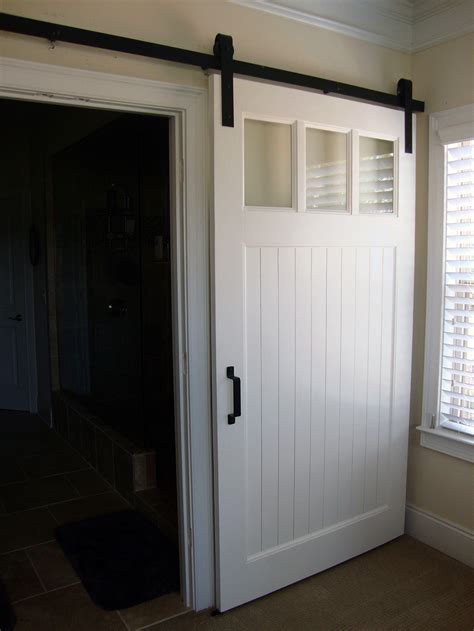 ⁂ barn style doors add an intrigue accent to any interior. Modern Panel Barn Door