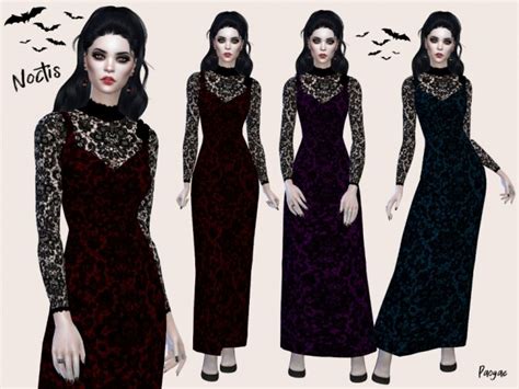 Noctis Dress By Paogae At Tsr Sims 4 Updates