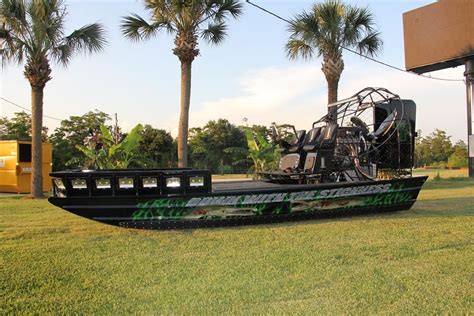 American Airboat Corp 22x9′ Airranger Airboat Yacht Boat Custom