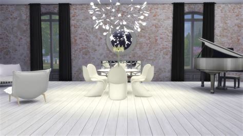 While building a house, initially you may not be aware of how you will want to expand it in the future. Heracleum II ceiling lamp at Meinkatz Creations » Sims 4 ...