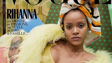Rihannas Bath Leisure Vogue Paris Cover Makes Wearing Towels And Robes