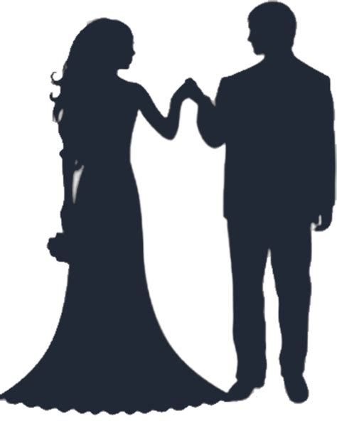 Download High Quality Bride And Groom Clipart Silhouette Transparent Png Images Art Prim Clip