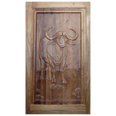 Buffalo Carved Pivot Door Van Acht Doors And Windows