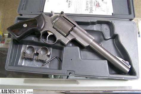 Armslist For Sale Ruger Super Redhawk 454casull45lc 75 Target Gray