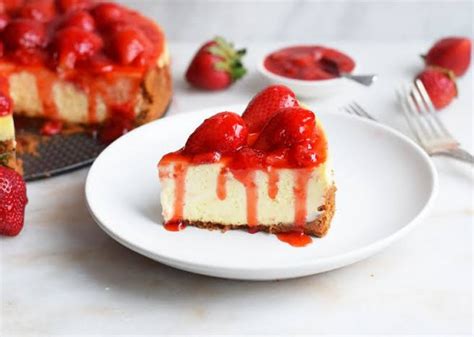 resep strawberry cheesecake