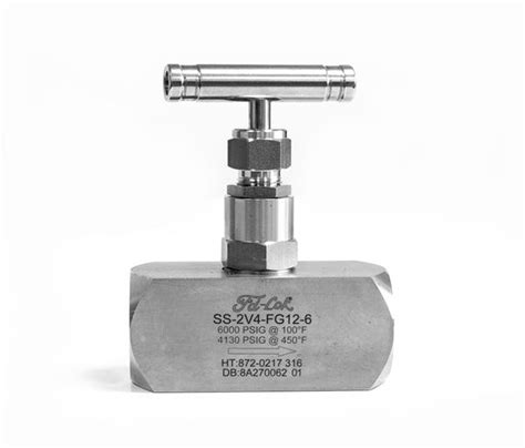 Fd Lok Needle Valve 316 Stainless Steel Ff 6000psi Bspp Welcome To