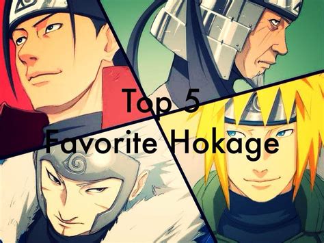 My Top 5 Favorite Hokage Naruto Amino
