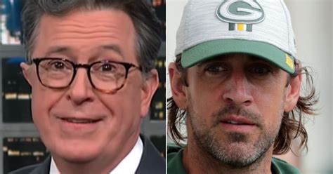 Stephen Colbert Flattens Anti Vax Aaron Rodgers With Omicron 1 Liner