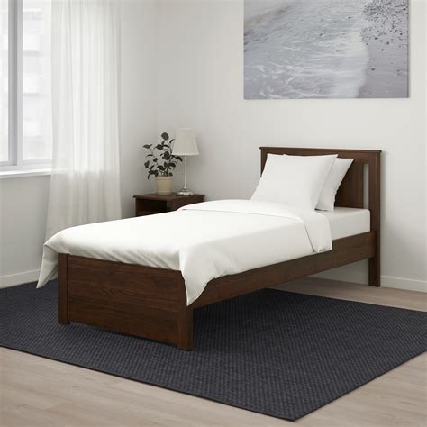 Songesand Bed Frame Brown Luröy Twin Ikea