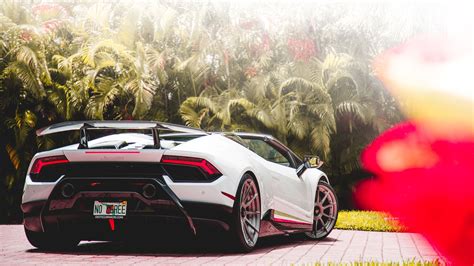This site is an enthusiast site and is not associated with automobili lamborghini holding spa. Lamborghini Huracan Performante Rear 4k wallpaper 2018 ...