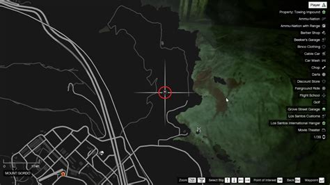 Grand Theft Auto 5 Easter Eggs Map