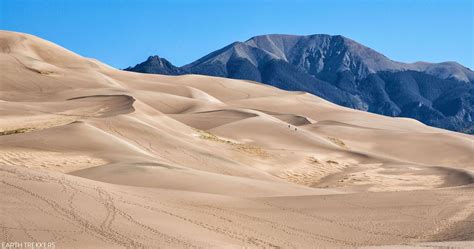 Great Sand Dunes National Park And Preserve Colorado Map