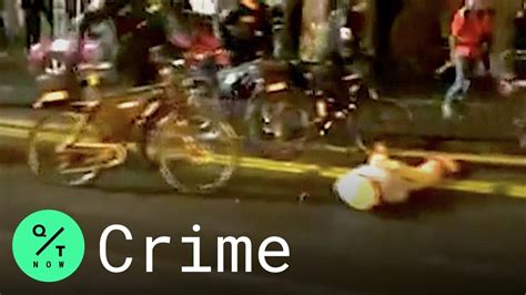 Seattle Police Investigating Officer Riding Bicycle Over Protesters Head Youtube